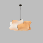 Lámpara Colgante de Seda Wabi-Sabi | Estilo Japonés