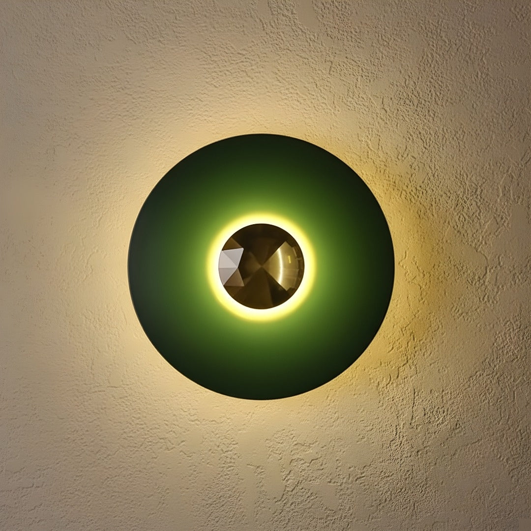 Lámpara De Pared Redonda Moderna | Luz Ajustable