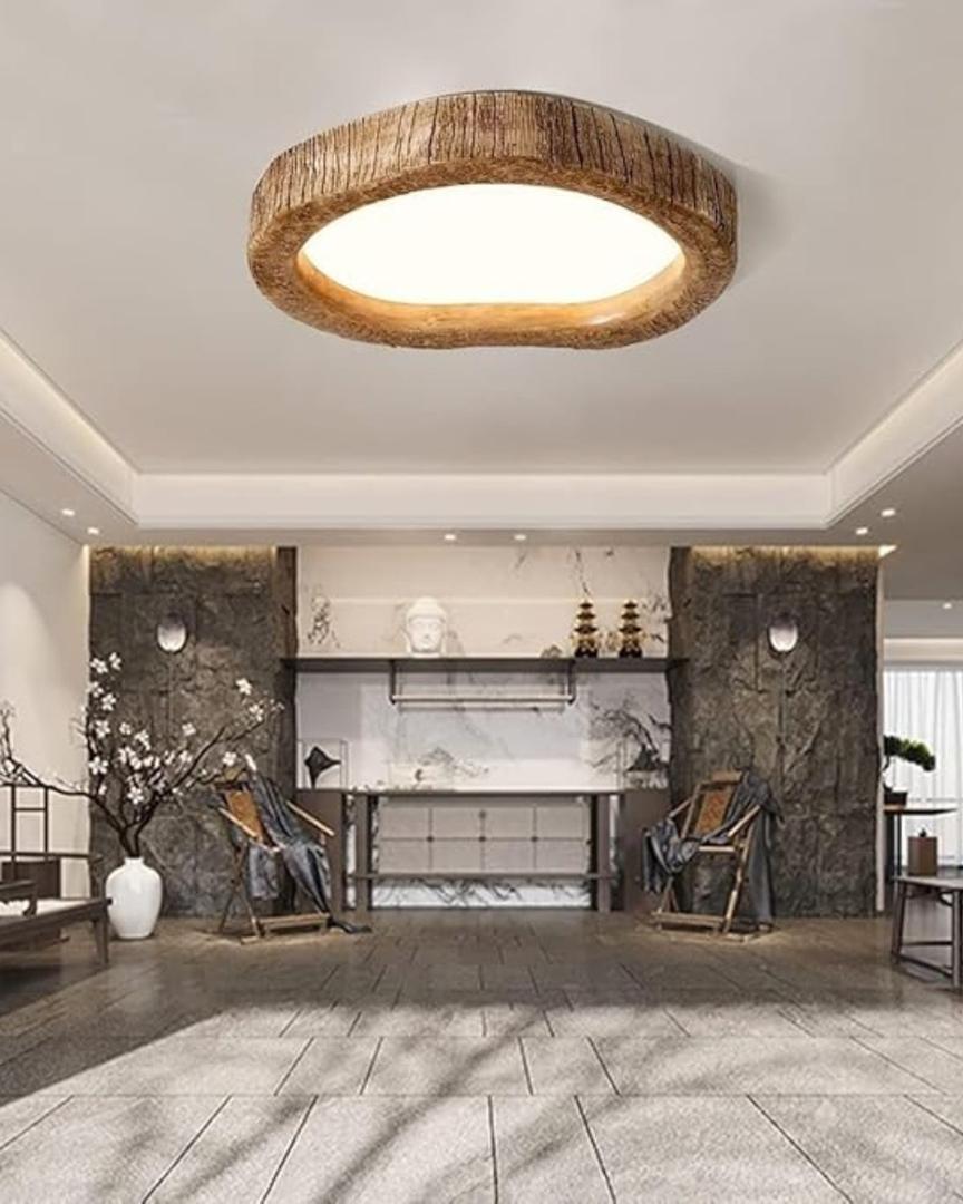 Lámpara de Techo LED Rústica | Diseño Atemporal