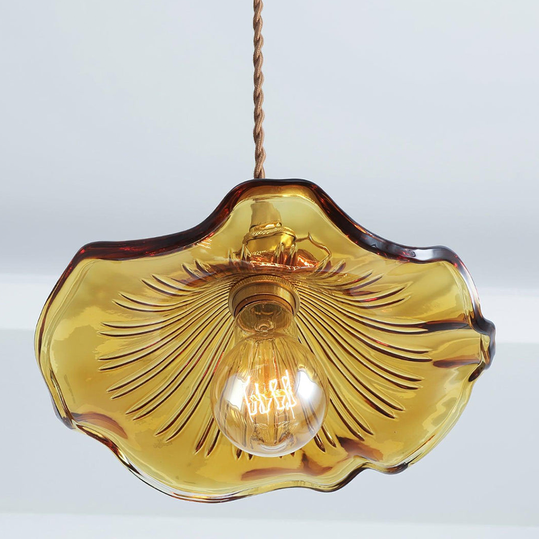 Elegant Hanging Lamp | Hibiscus Flower Design