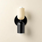 Lámparas de Pared LED Color Crema de Resina y Metal | Doble Cabeza