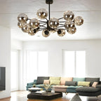 Candelabro De Globo De Vidrio | Lujoso