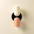 Lámparas de Pared LED Color Crema de Resina y Metal | Doble Cabeza