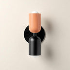 Lámparas de Pared LED Color Crema de Resina y Metal | Doble Cabeza