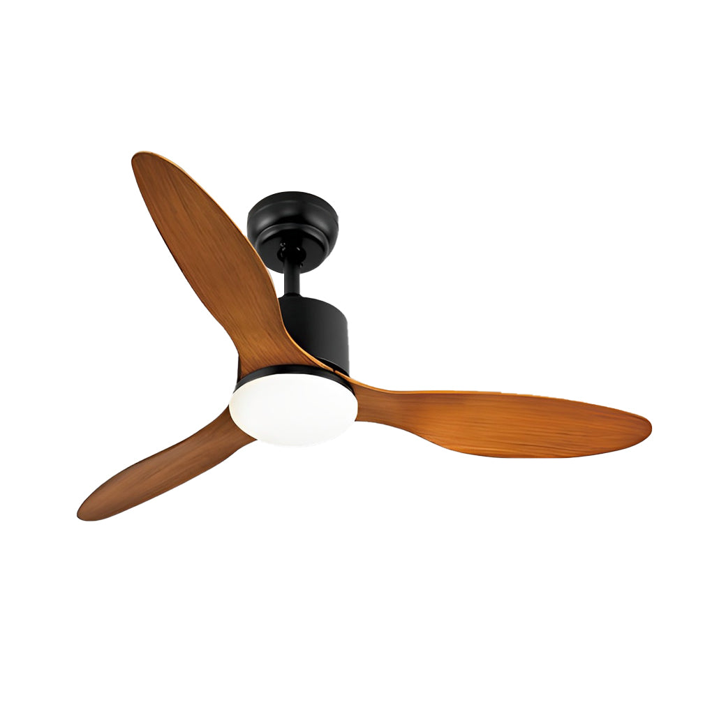 Modern Ceiling Fans with Lighting, 3 Blades, Quiet, Adjustable and Remote Control