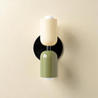 Lámparas de Pared LED Color Crema de Resina y Metal | Doble Cabeza