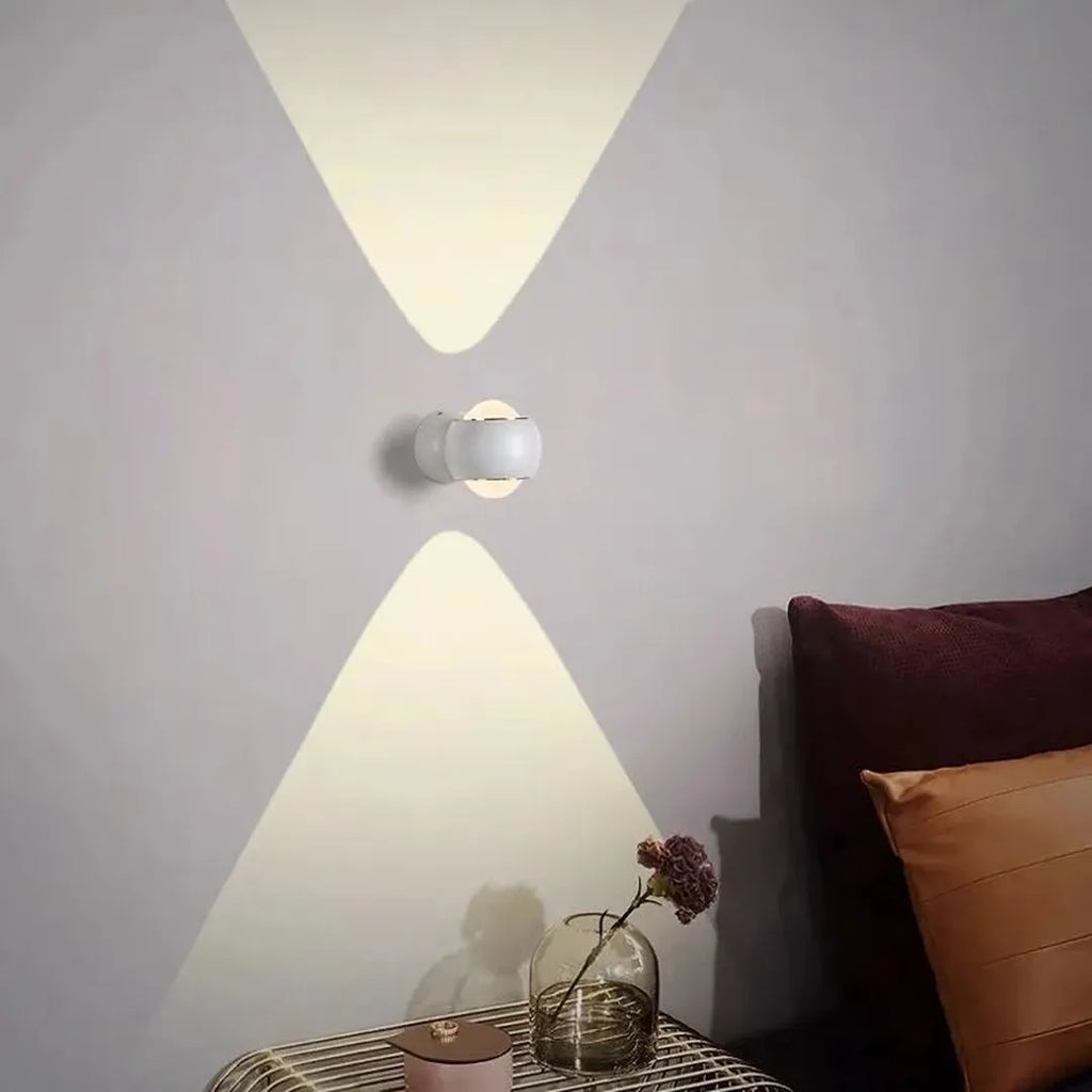 Lámpara de Pared LED Giratoria 180° | Iluminación Flexible