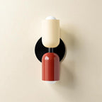 Lámparas de Pared LED Color Crema de Resina y Metal | Doble Cabeza