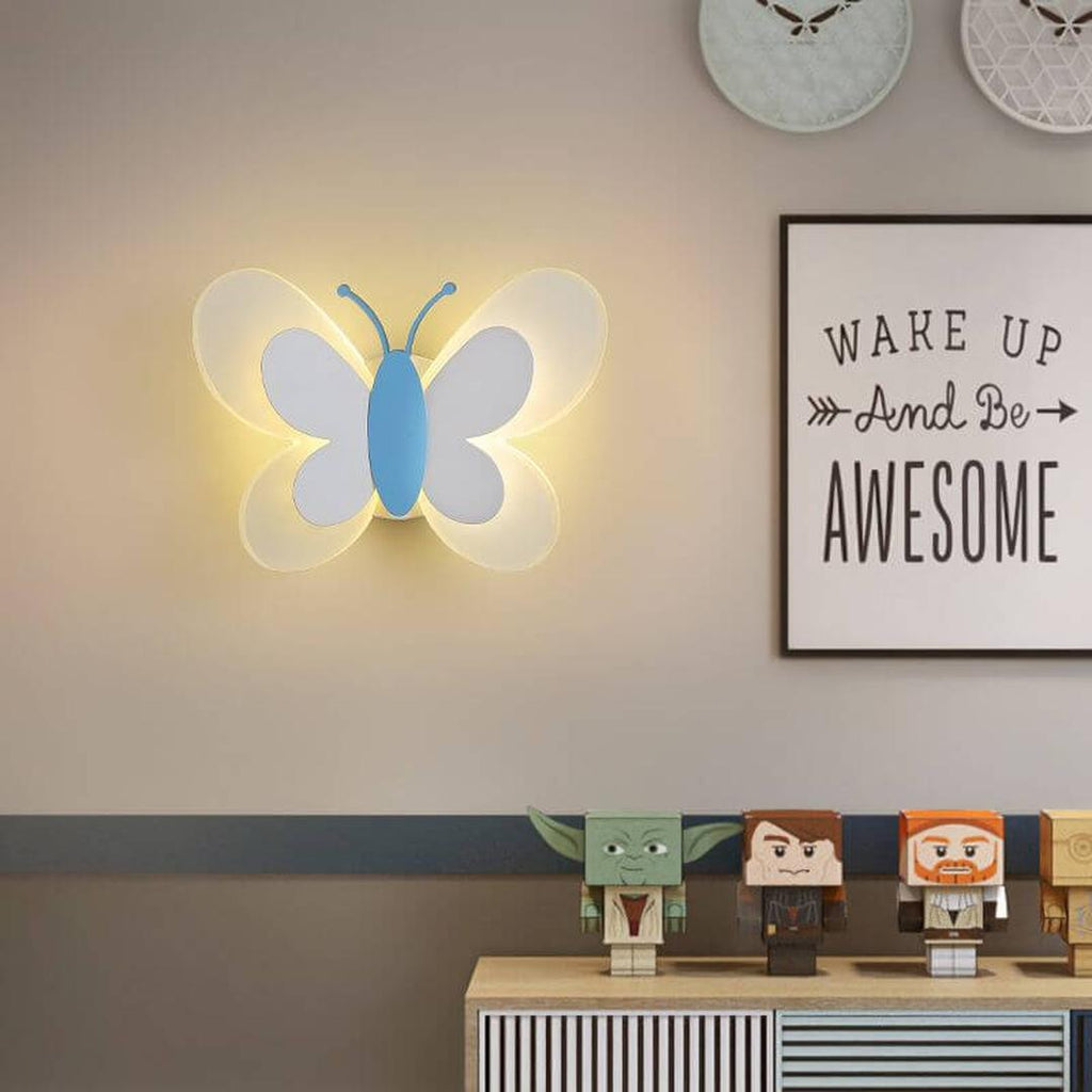 LED Wall Lamp in Butterfly Shape | Artistic Lighting