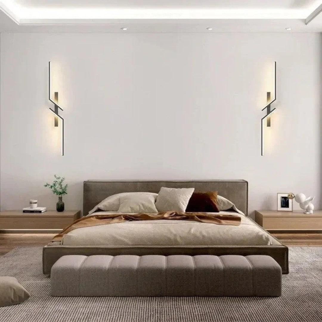 Lámpara de Pared LED Moderna | Forma Geométrica