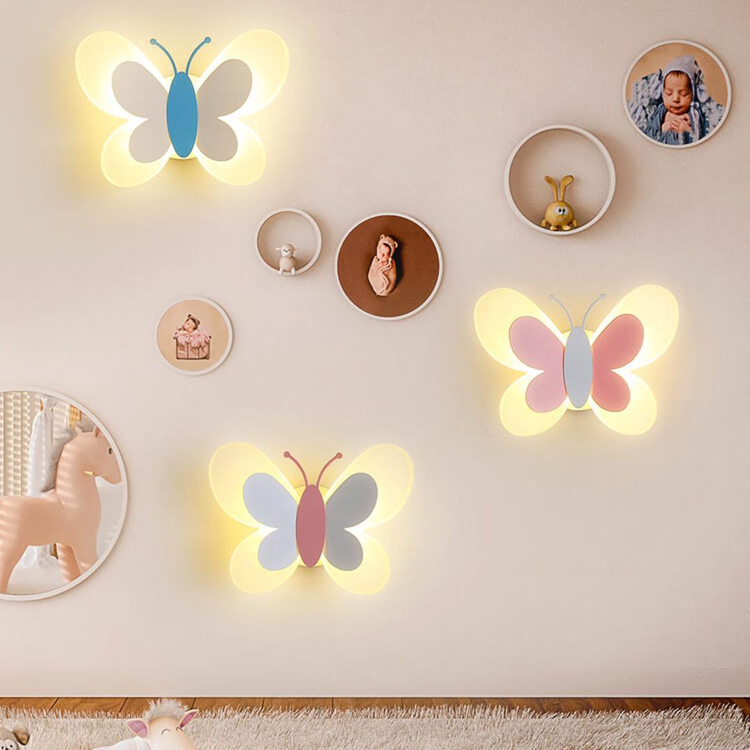 LED Wall Lamp in Butterfly Shape | Artistic Lighting