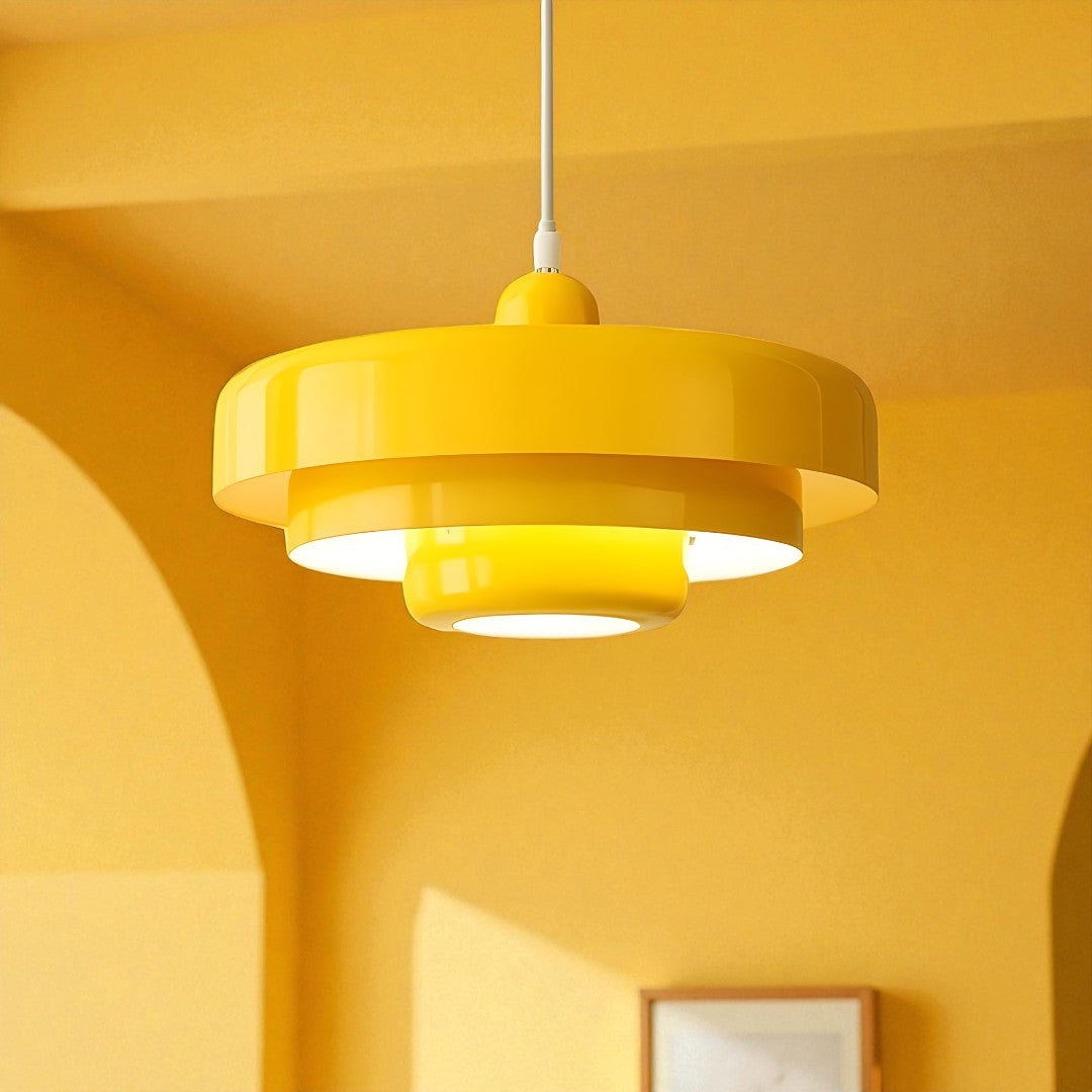 Lámpara Colgante LED de Estilo Vintage de Metal | Para Sala de Estar