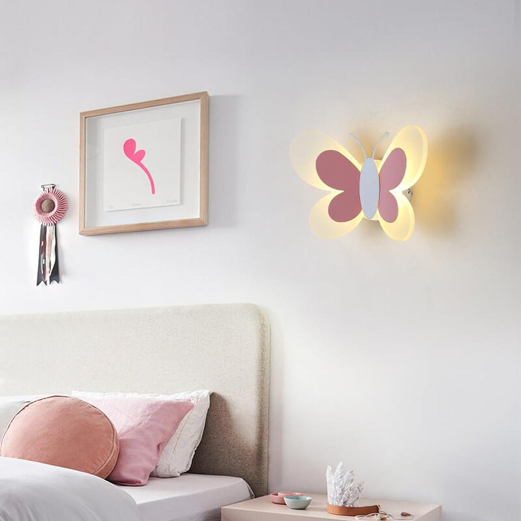 LED Wall Lamp in Butterfly Shape | Artistic Lighting