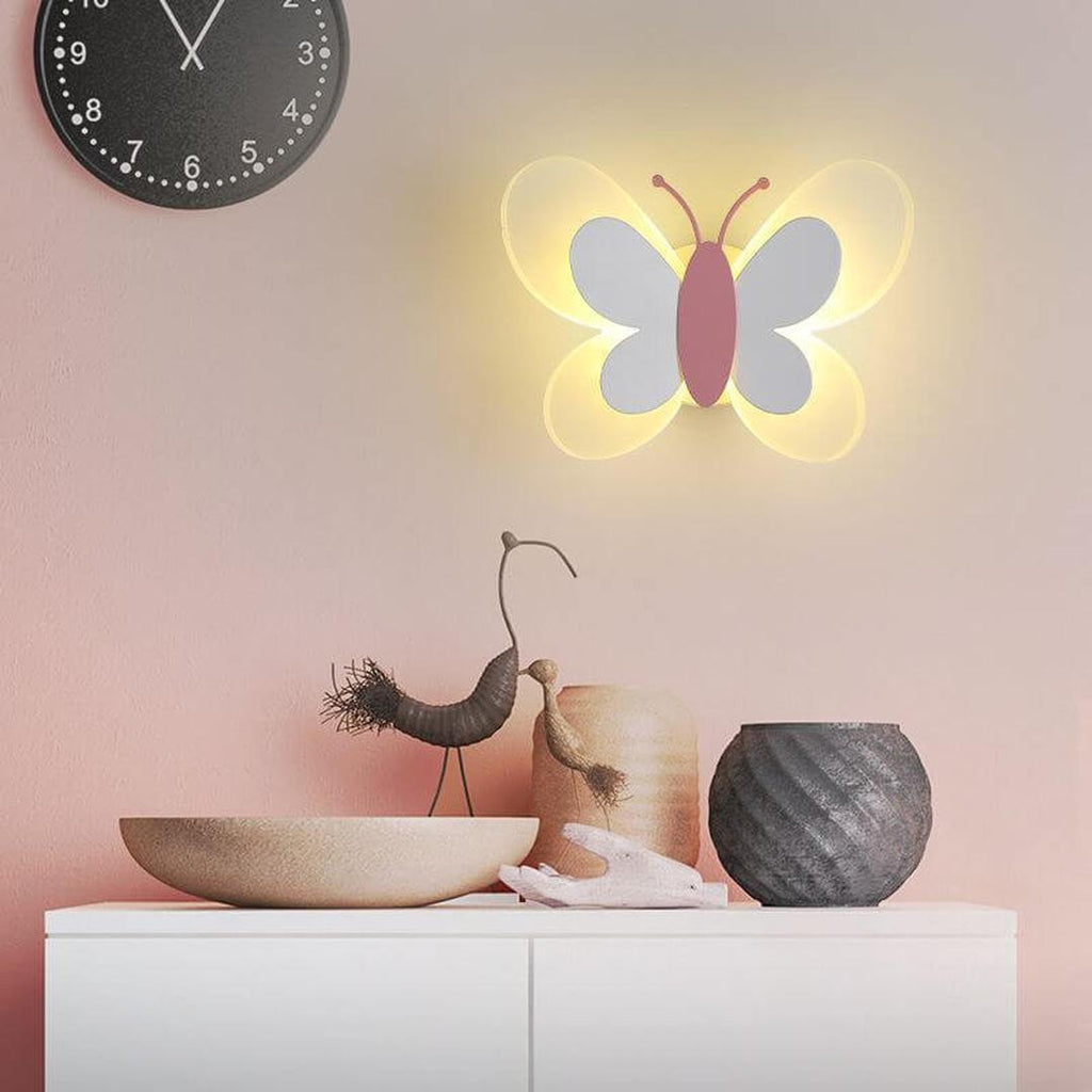 LED Wall Lamp in Butterfly Shape | Artistic Lighting