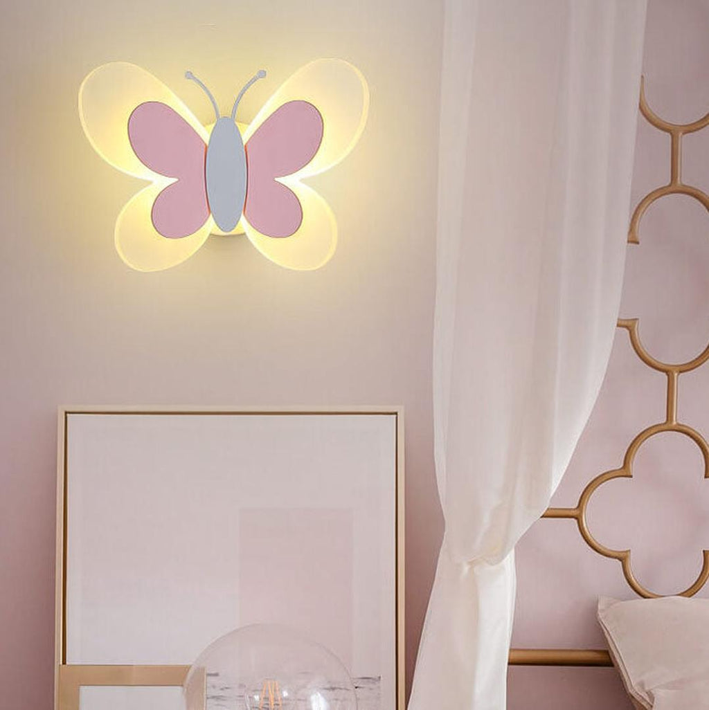 LED Wall Lamp in Butterfly Shape | Artistic Lighting