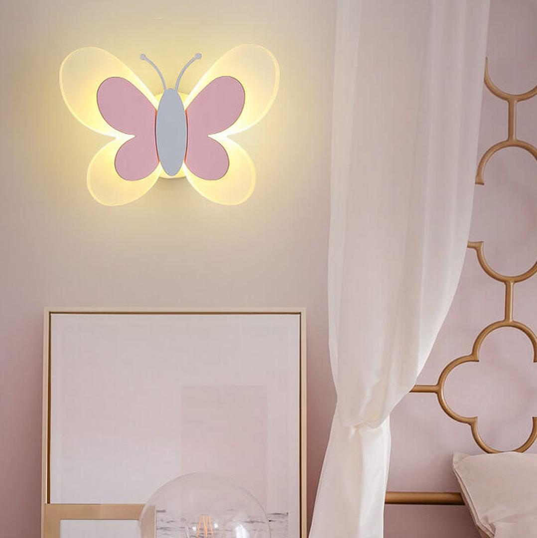 LED Wall Lamp in Butterfly Shape | Artistic Lighting