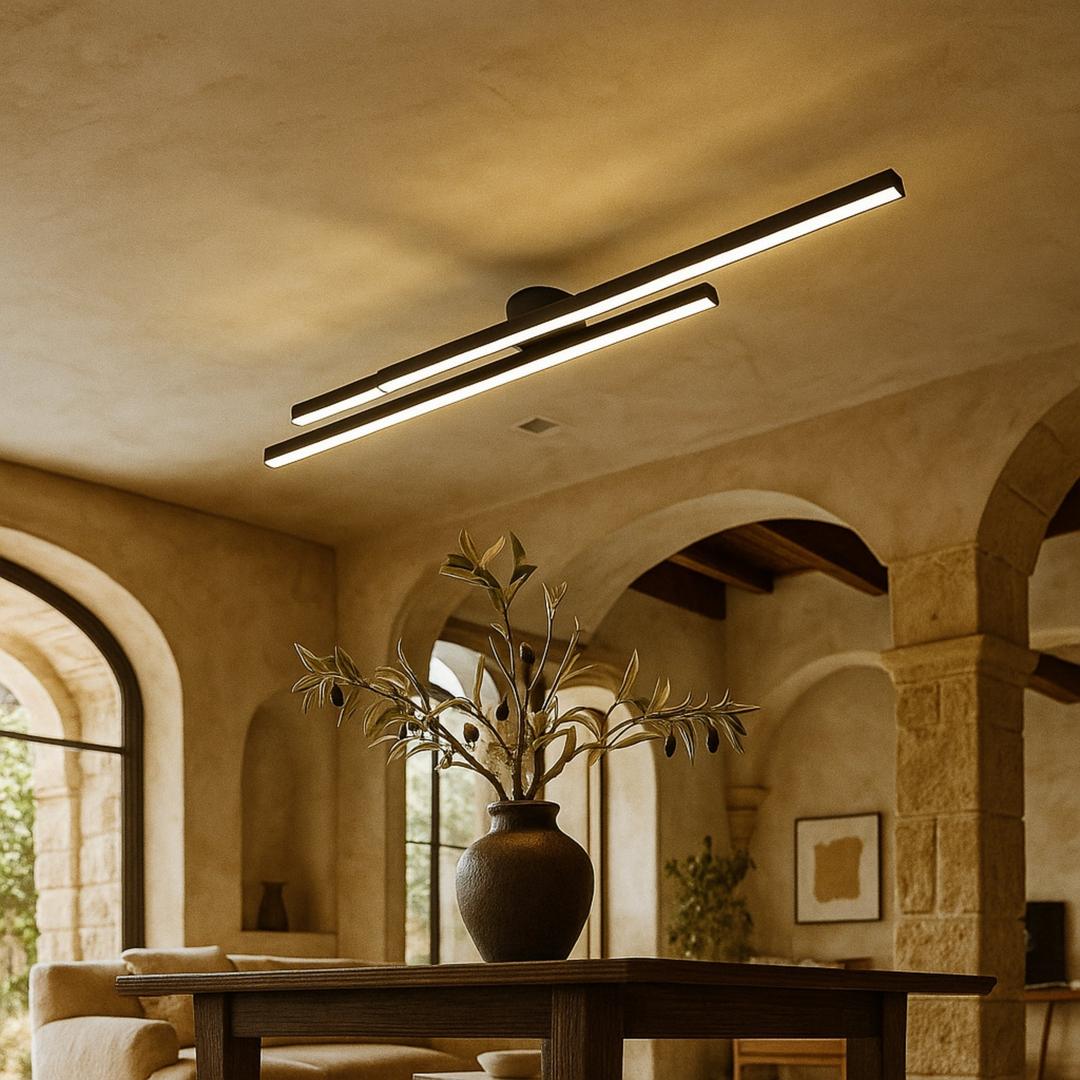 Lámpara de Techo Moderna de Aluminio | Iluminación LED