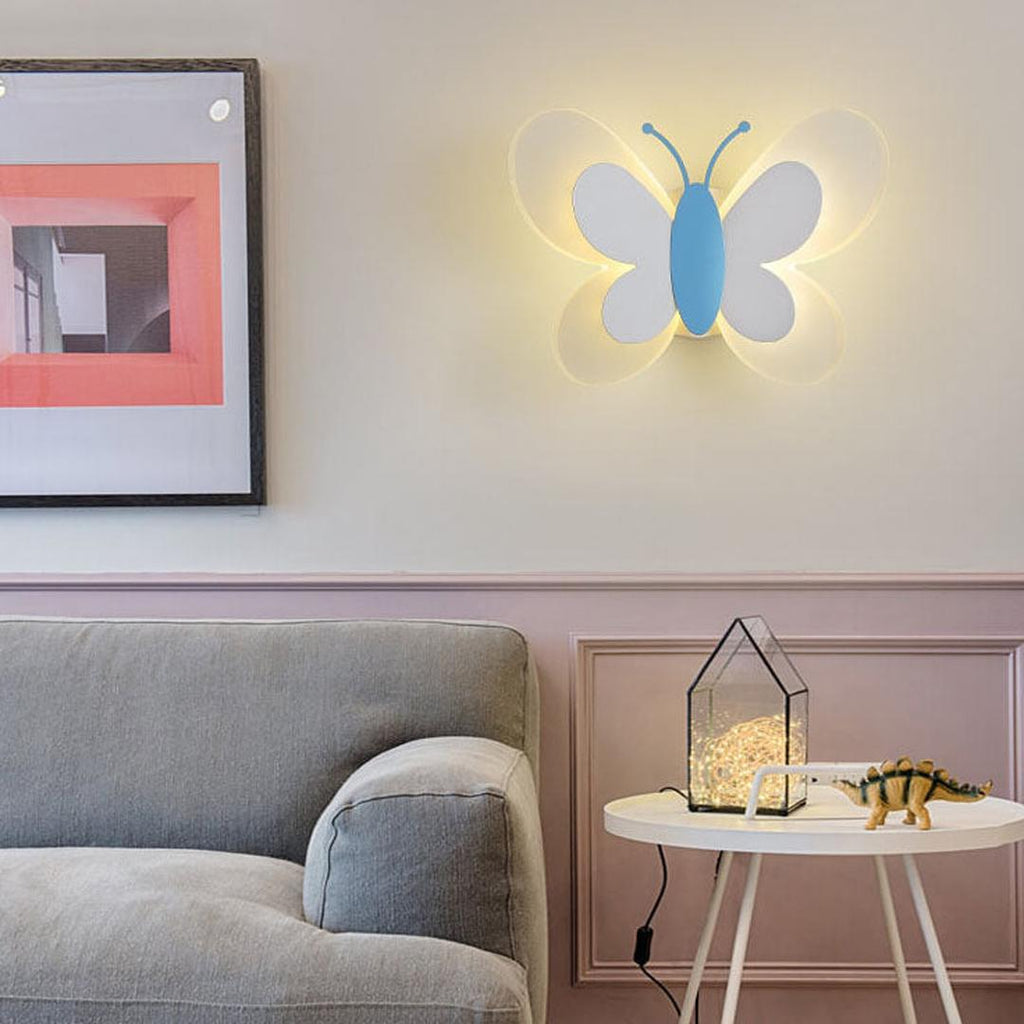 LED Wall Lamp in Butterfly Shape | Artistic Lighting
