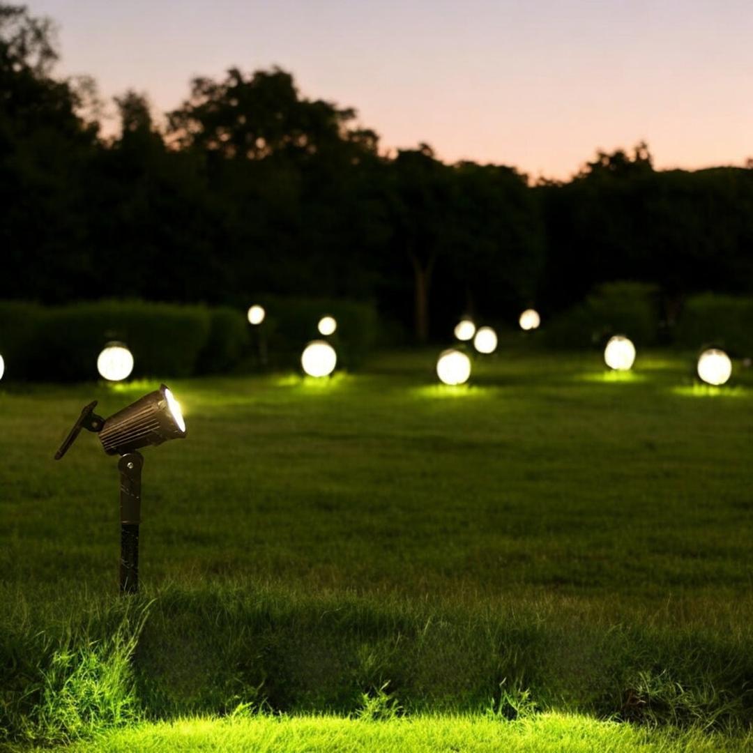 Lámpara Solar LED para Jardín | Exterior