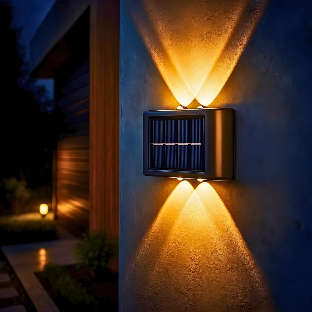 Lámparas de Pared Solares LED | Exterior