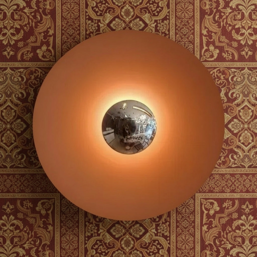 Lámpara De Pared Redonda Moderna | Luz Ajustable