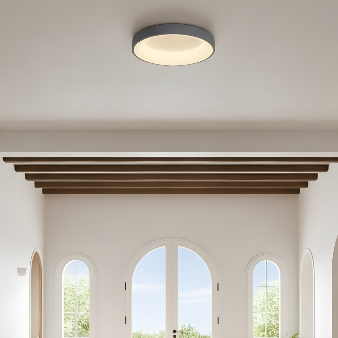 Iluminación De Techo Redonda | Toque Moderno