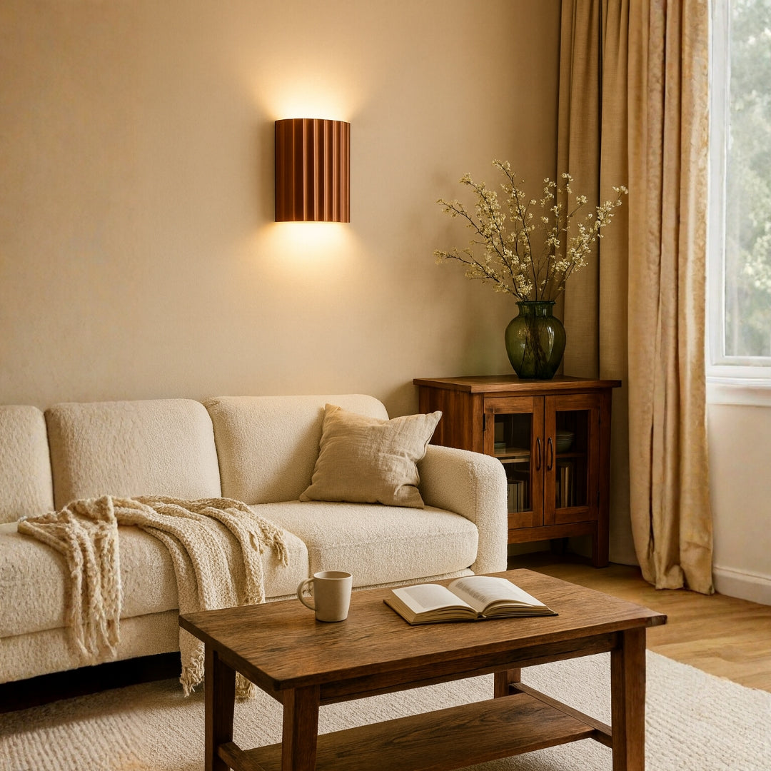 Lámpara De Pared De Resina | Para Pasillos