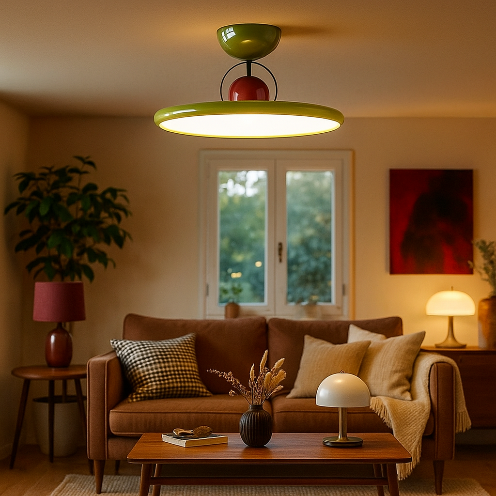 Round Ceiling Lamp | Contemporary Interiors