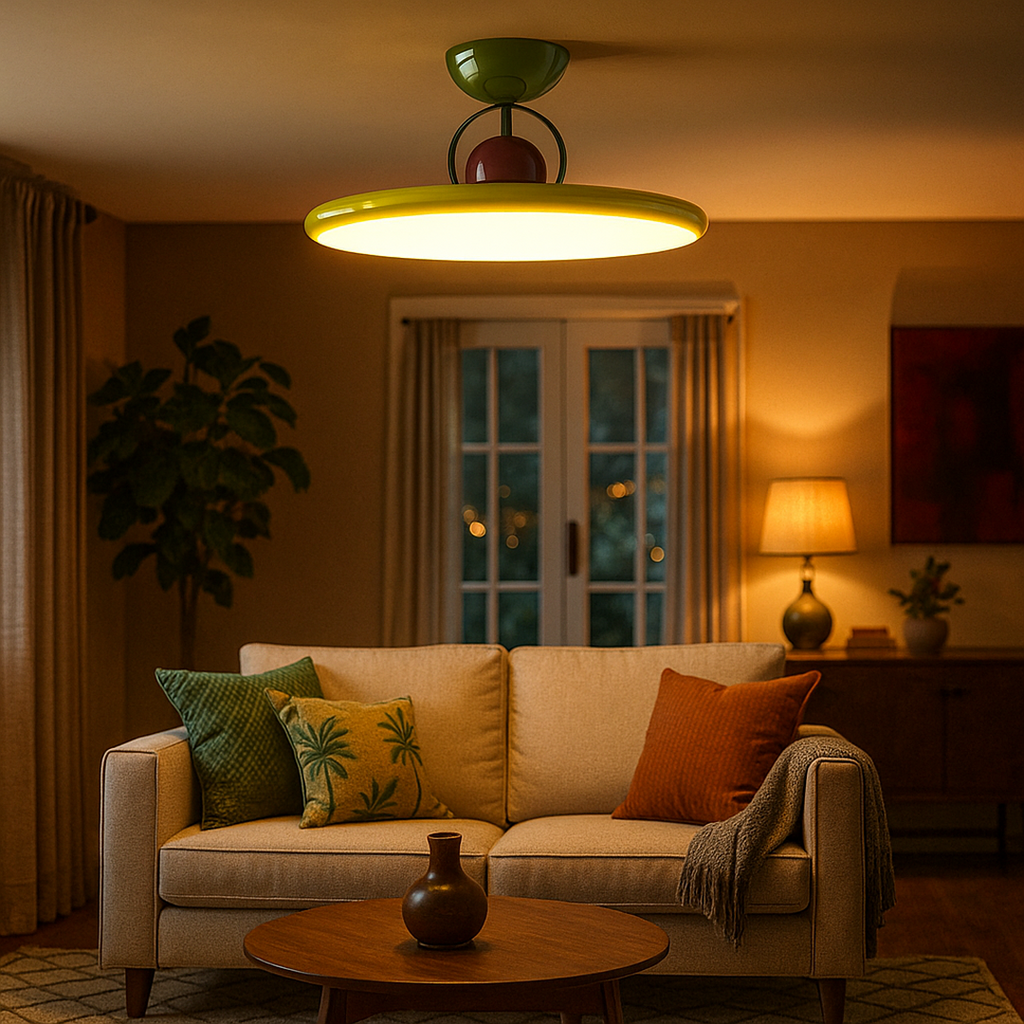 Round Ceiling Lamp | Contemporary Interiors