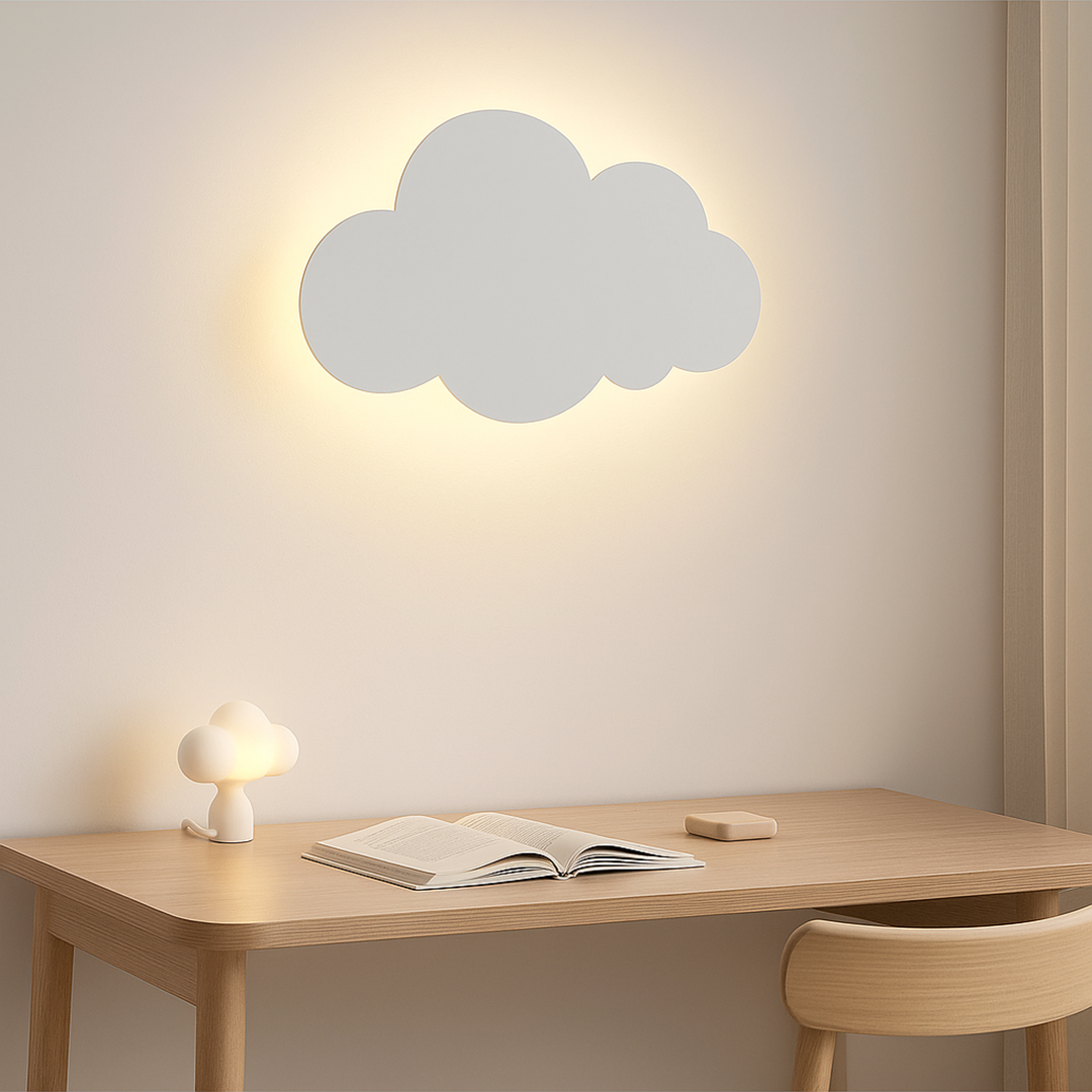 Lámpara de Pared LED en Forma de Nube | Regulable