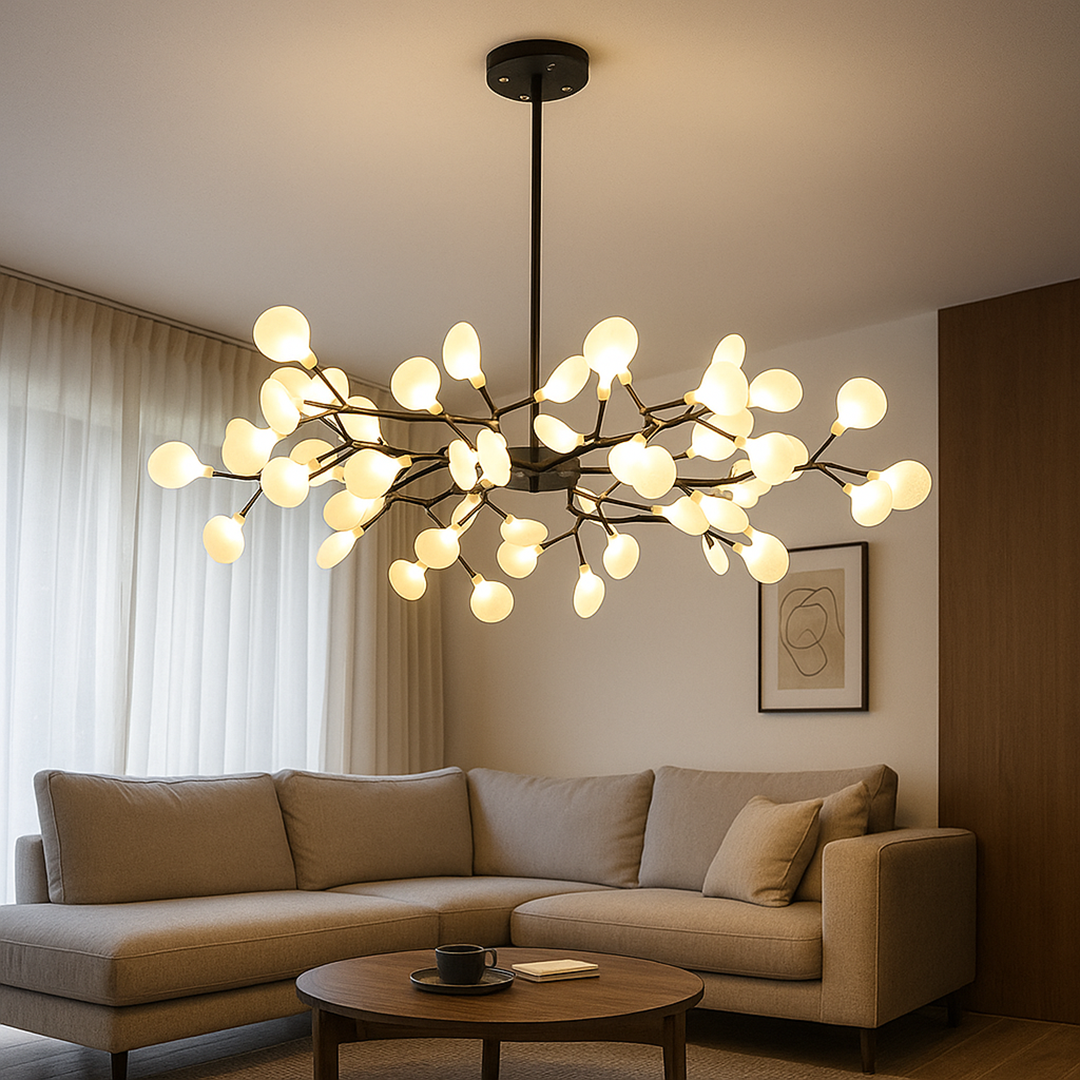 Araña de Techo Ramificada | Diseño Moderno