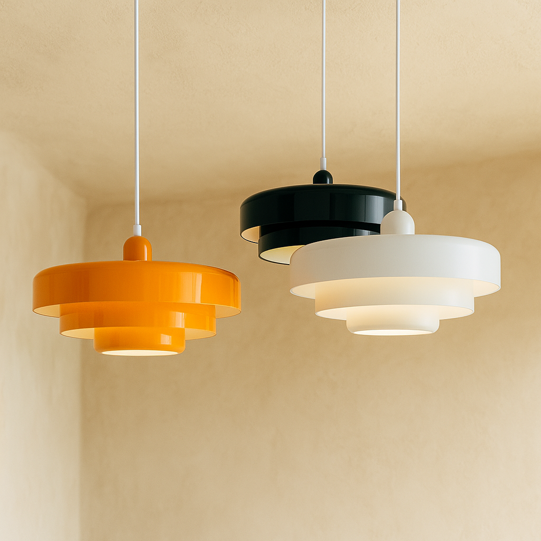 Lámpara Colgante LED de Estilo Vintage de Metal | Para Sala de Estar