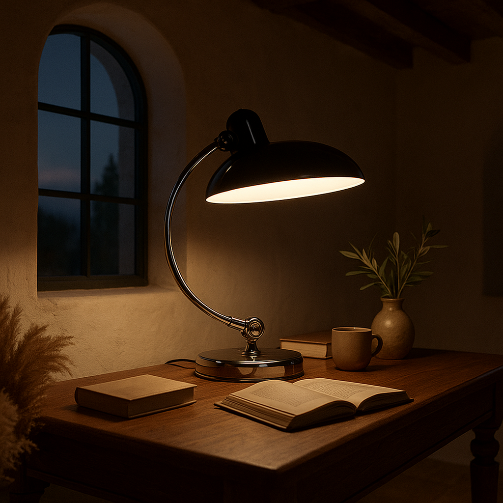 Lámpara De Mesa Danesa | Diseño Escandinavo