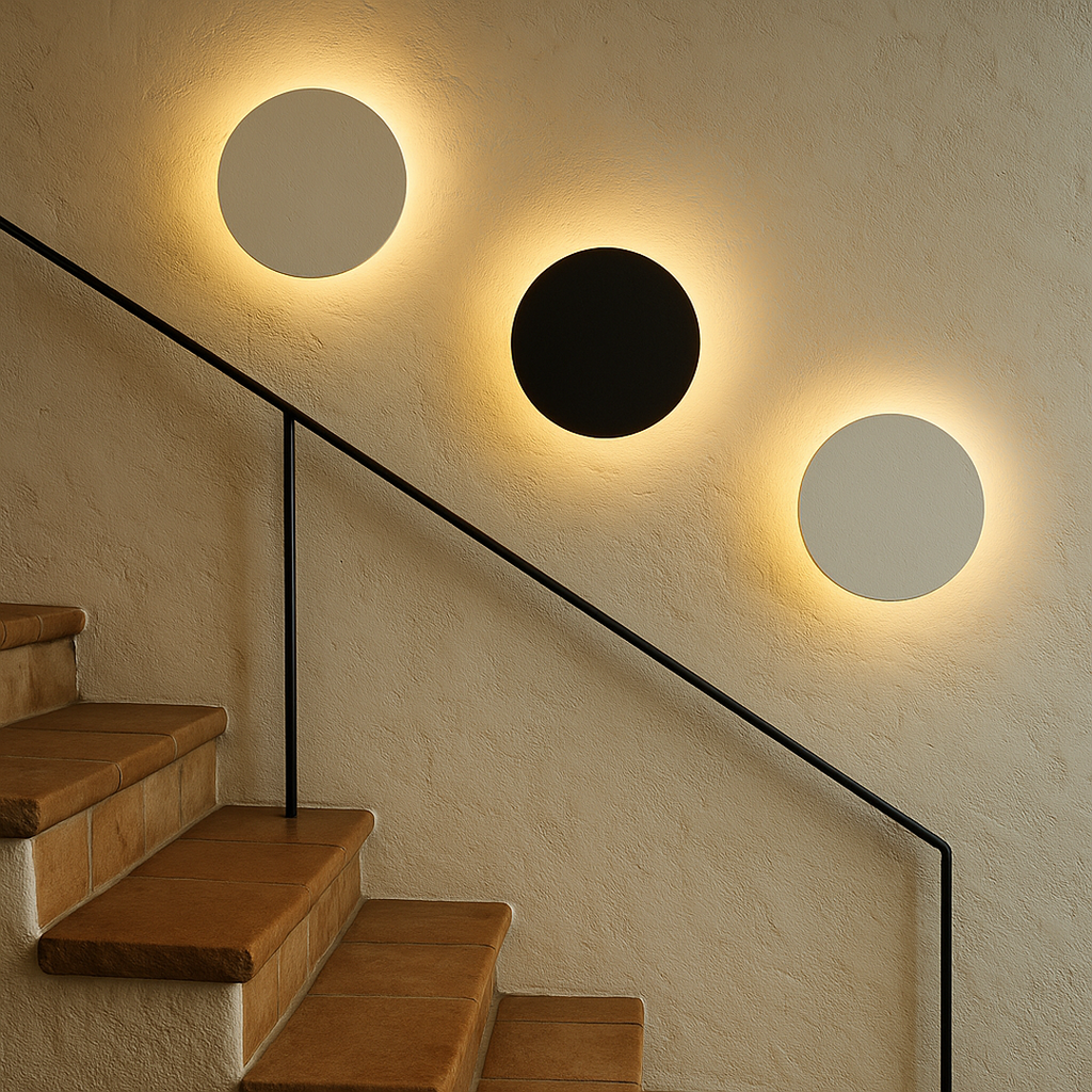 Aplique De Pared LED Redondo | Contemporáneo