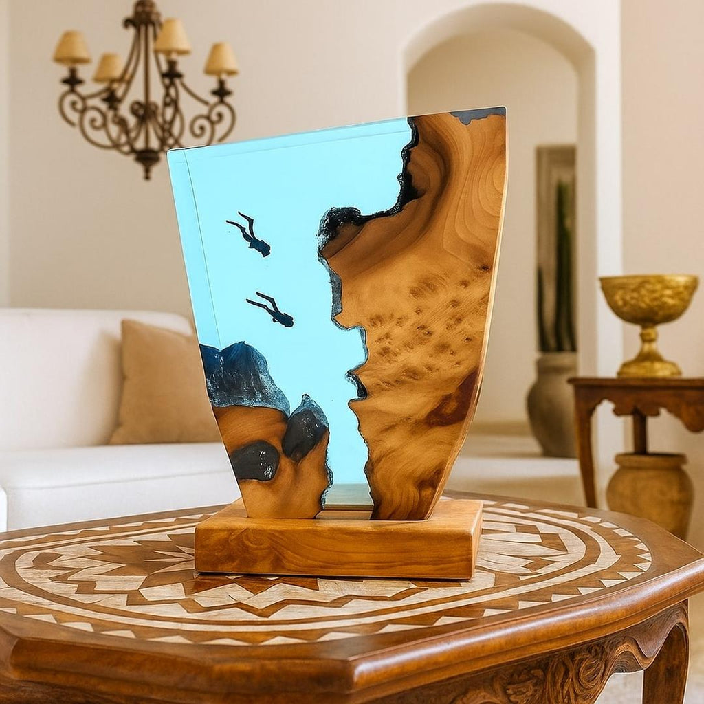 Lámpara De Mesa Ocean Diver | Luces Majestuosas