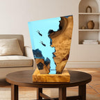 Lámpara De Mesa Ocean Diver | Luces Majestuosas