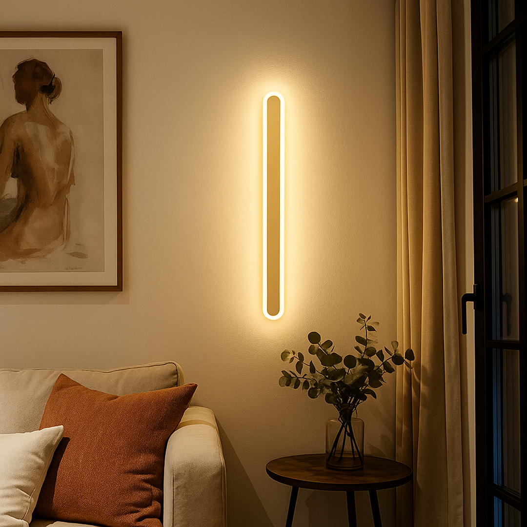 Lámpara de Techo Lineal de Superficie | Iluminación Moderna Estilo Escandinavo