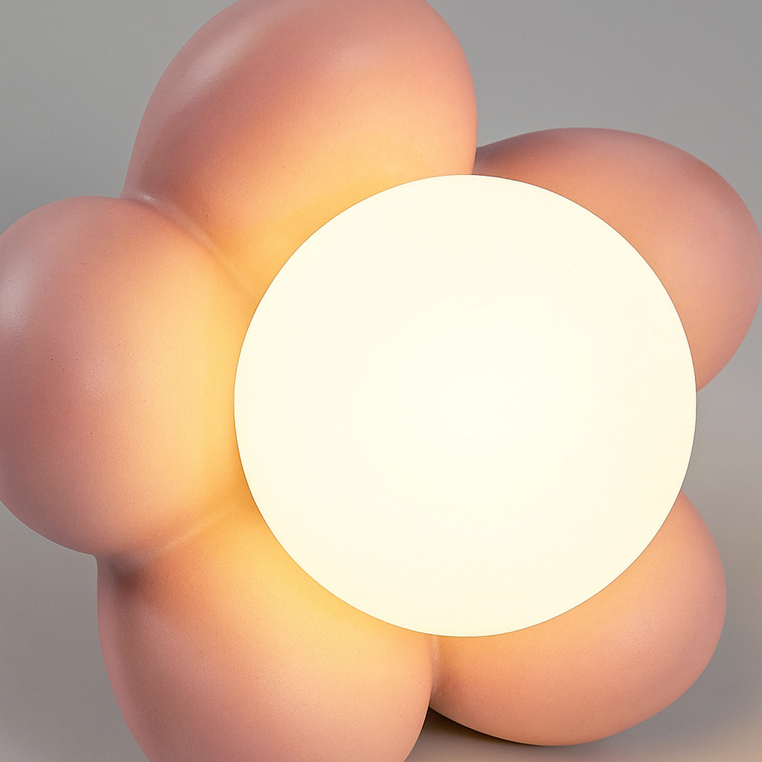 Lámpara con Forma de Flor | Iluminación Decorativa para Hogar