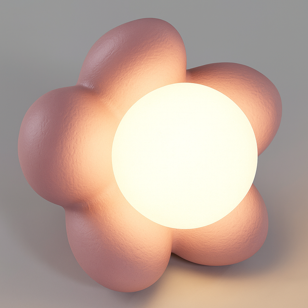 Lámpara con Forma de Flor | Iluminación Decorativa para Hogar