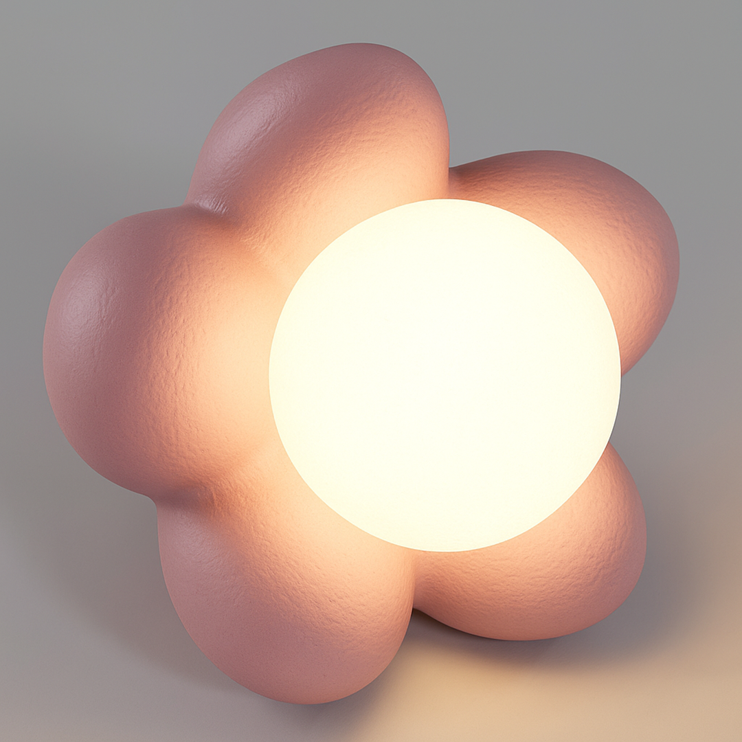 Lámpara con Forma de Flor | Iluminación Decorativa para Hogar