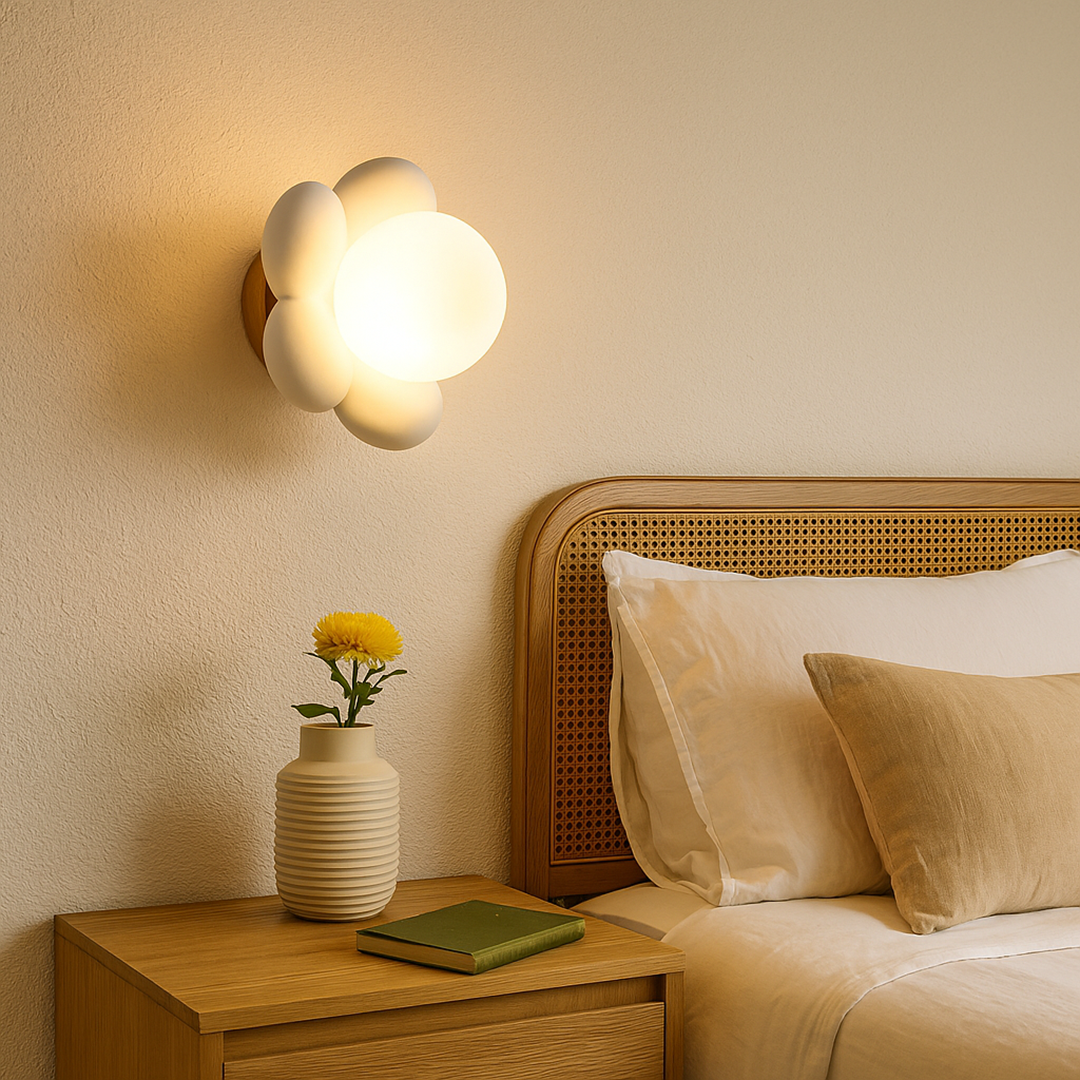 Lámpara con Forma de Flor | Iluminación Decorativa para Hogar