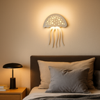 Lámpara de Pared con Forma de Medusa | Decoración de Pared Original