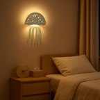 Lámpara de Pared con Forma de Medusa | Decoración de Pared Original