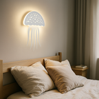 Lámpara de Pared con Forma de Medusa | Decoración de Pared Original