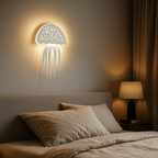 Lámpara de Pared con Forma de Medusa | Decoración de Pared Original