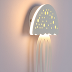 Lámpara de Pared con Forma de Medusa | Decoración de Pared Original