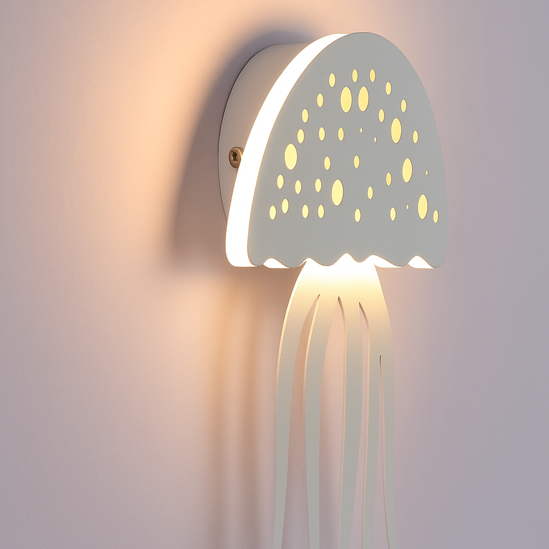 Lámpara de Pared con Forma de Medusa | Decoración de Pared Original