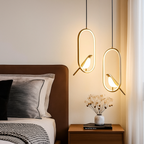 Lámpara de Techo con Motivos de Pájaros | Iluminación Decorativa LED