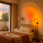 Lámpara de Mesa Puesta de Sol | Iluminación Ambiental Escandinava