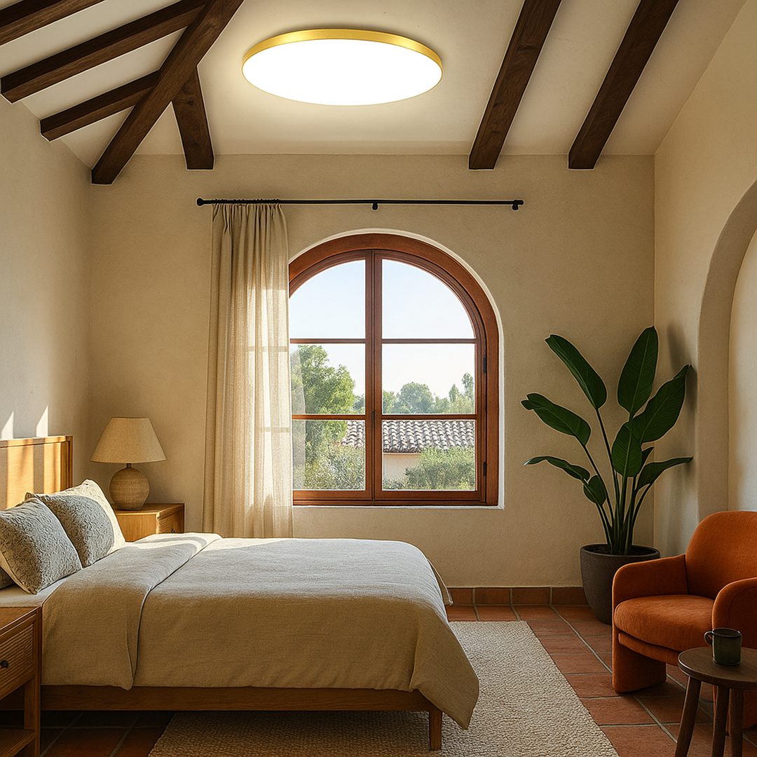 Lámpara de Techo Redonda | Diseño Contemporáneo Minimalista